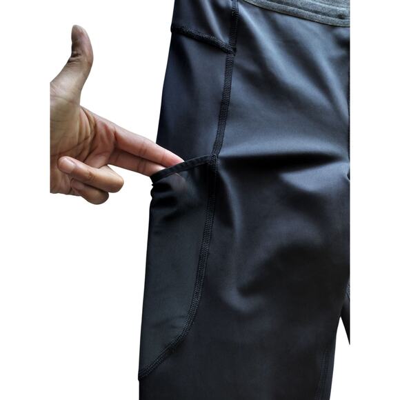 REI Co-op Women's Black Lightweight Base Layer Leggings Size M - Picture 4 of 11